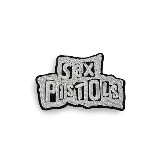 Sex Pistols Black & White Woven Patch
