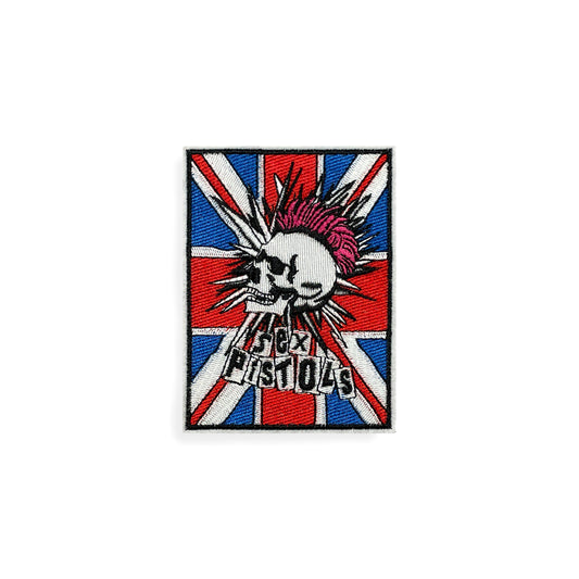 Sex Pistols Punk Skull Woven Patch