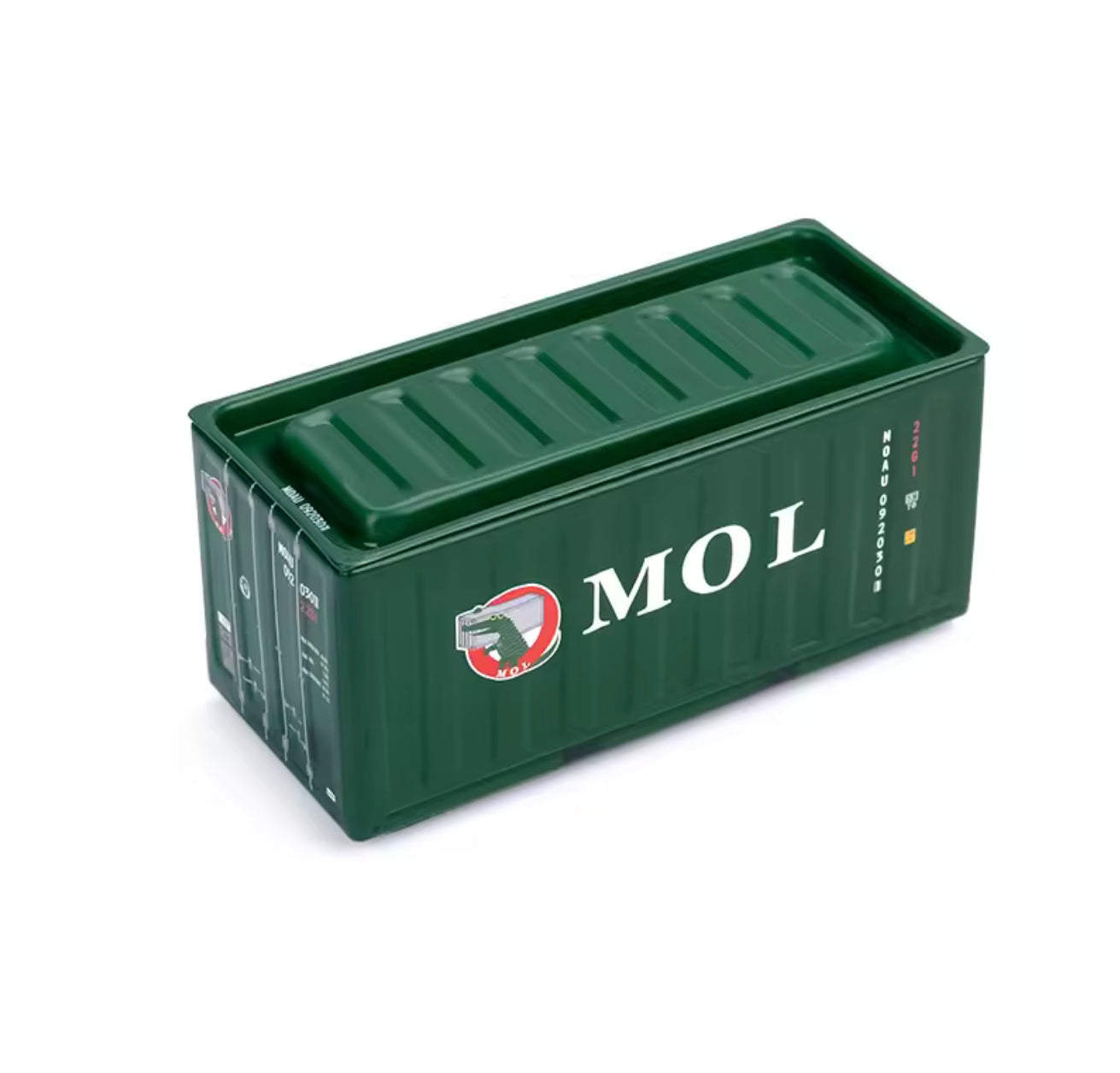 Freight / MOL Green Mini Tin Shipping Storage container