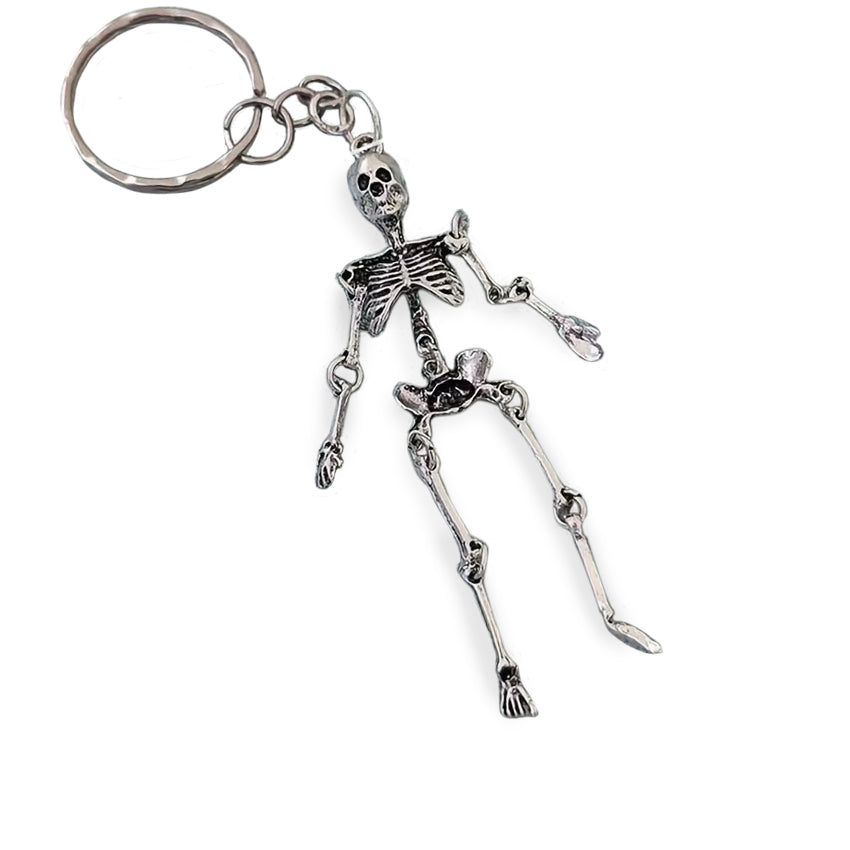 Metal Skeleton Keyring