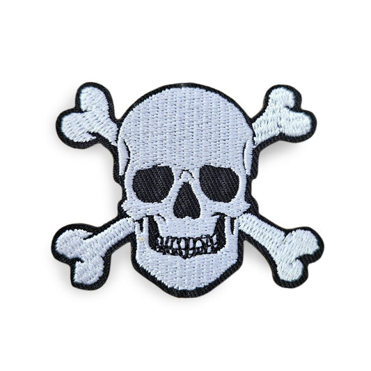 Skull & Crossbones Woven Patch