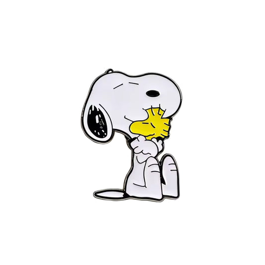 Snoopy & Woodstock Enamel Pin
