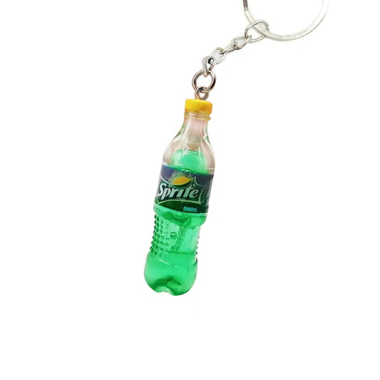 Sprite Soft Drink Bottle Keyring