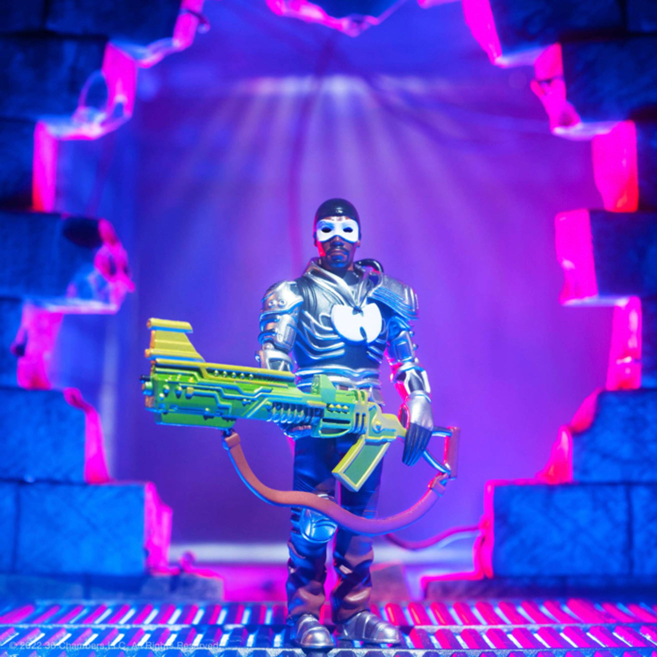 Super7 / 3.75" RZA Bobby Digital ReAction figure