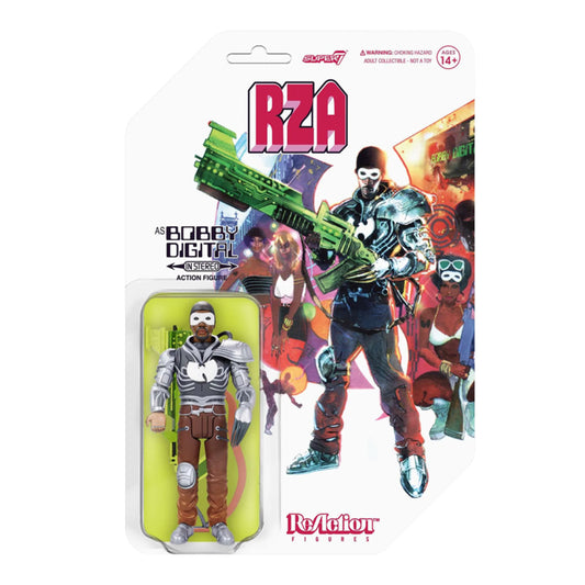 Super7 / 3.75" RZA Bobby Digital ReAction figure