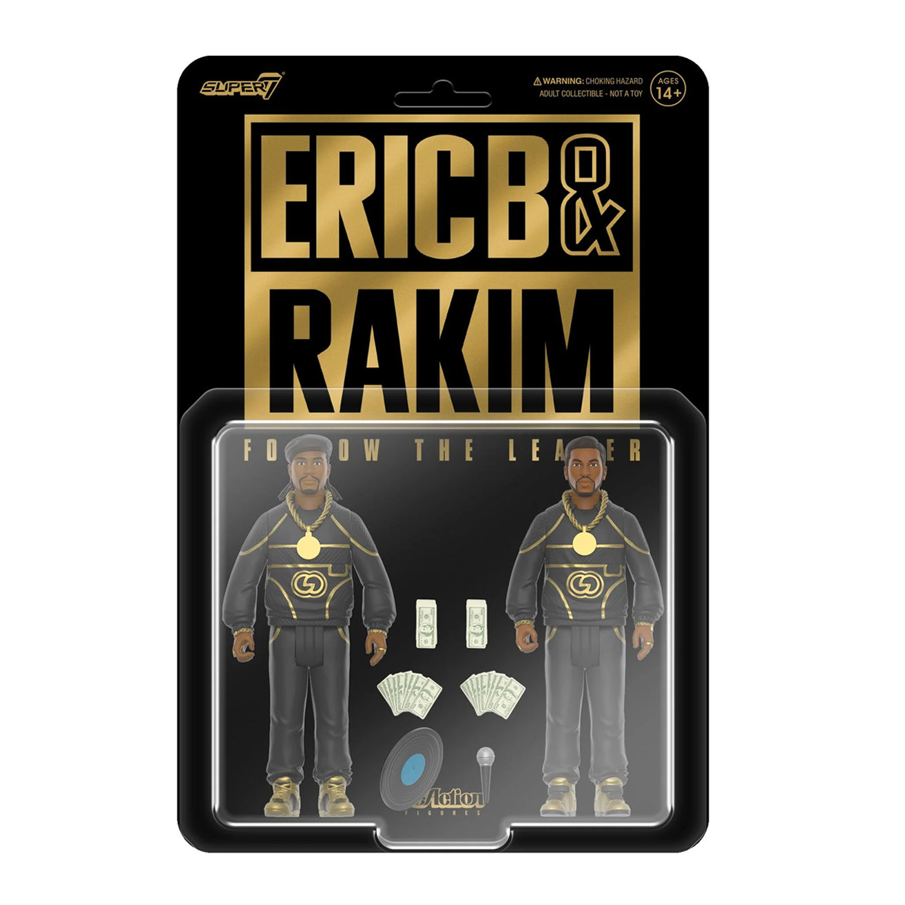 Super7 / 3.75" Eric B. & Rakim ReAction Figures Wave 2