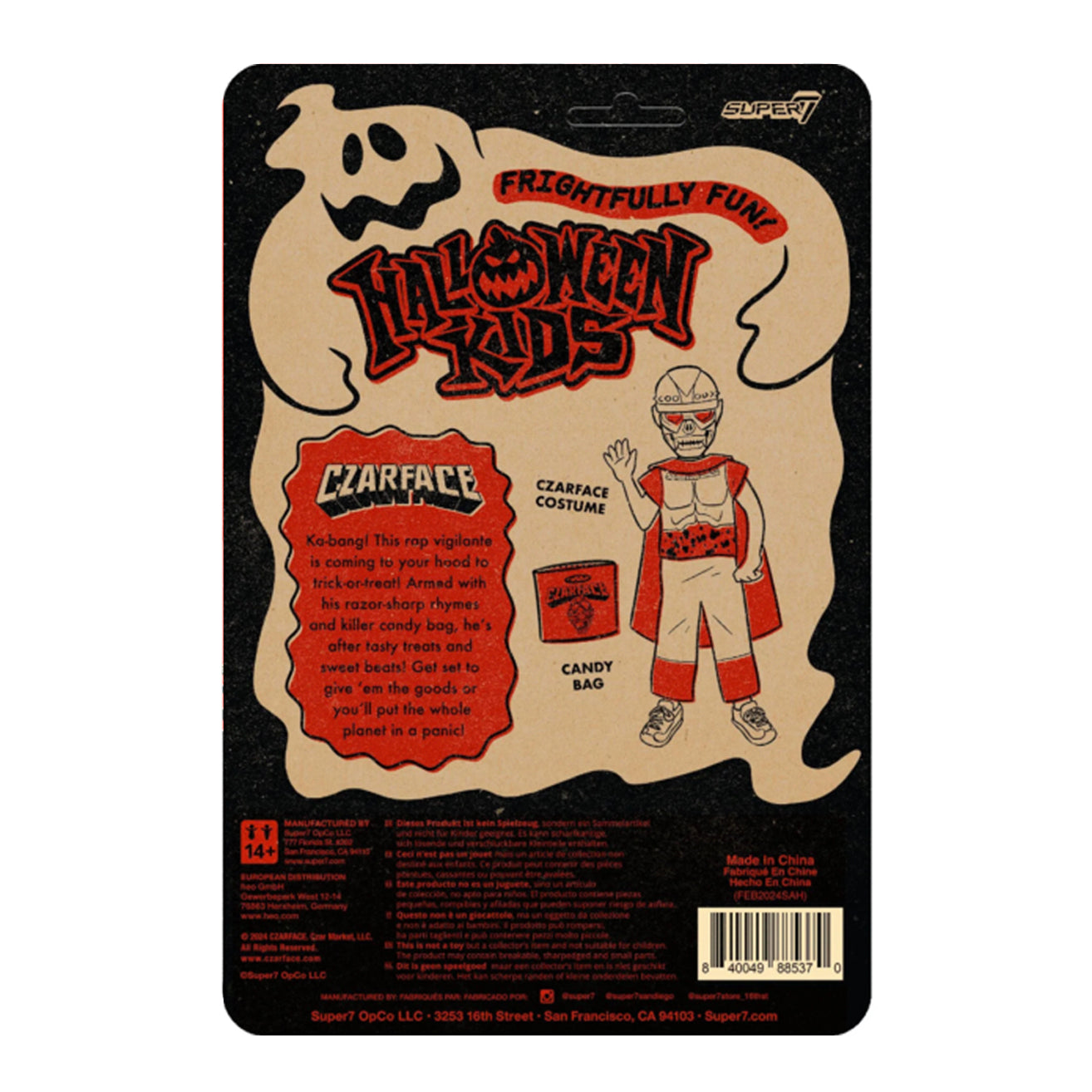 Super7 / 3.75" Halloween Kids - Czarface ReAction Figure
