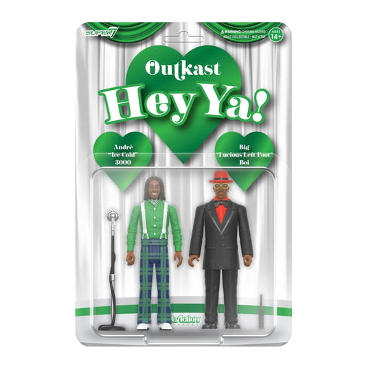 Super7 / 3.75" Outkast - Andre 3000 & Big Boi - Hey Ya! Figure Set