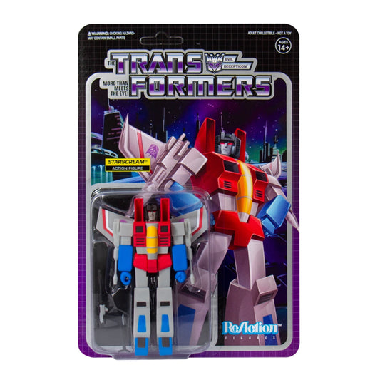 Super7 / 3.75" Transformers - Starscream ReAction Figure
