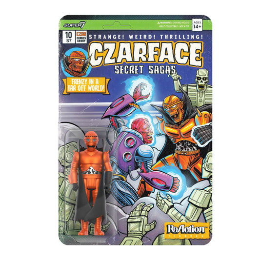 Super7 / 3.75" Czarface - Orange & Black ReAction Figure