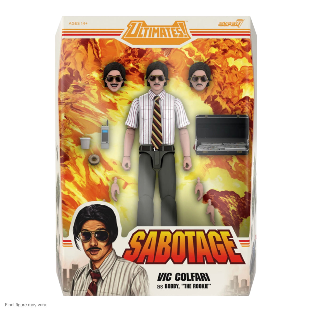 Super7 /  7" Beastie Boys - Sabotage / Vic Colfari as Bobby "The Rookie" (Ad-Rock) Ultimates Figure