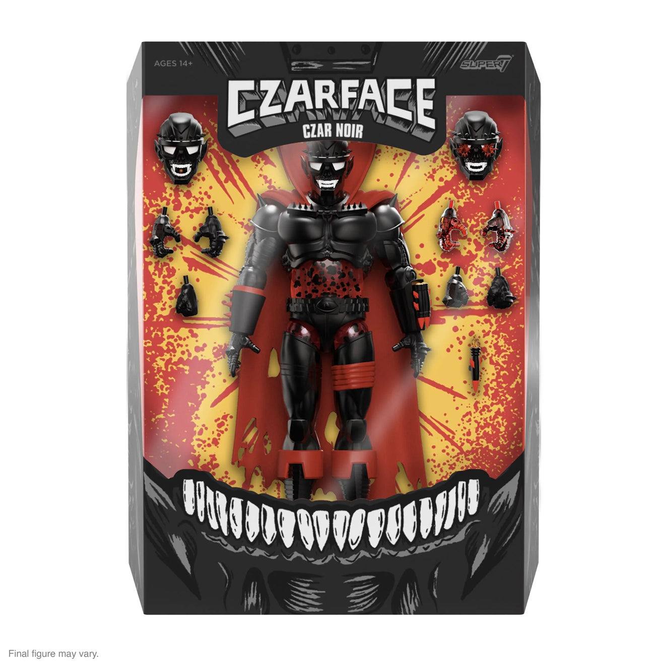 Super7 /  7" Czarface - Czar Noir Ultimates Figure