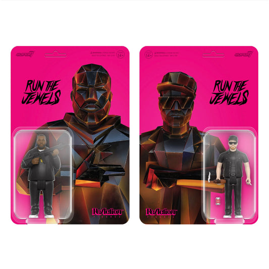 Super7 / 3.75" Run the Jewels - Dangerous Killer Mike & El-P 2 ReAction pack