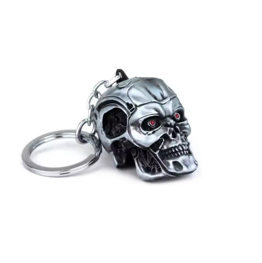 Terminator Skull Keyring
