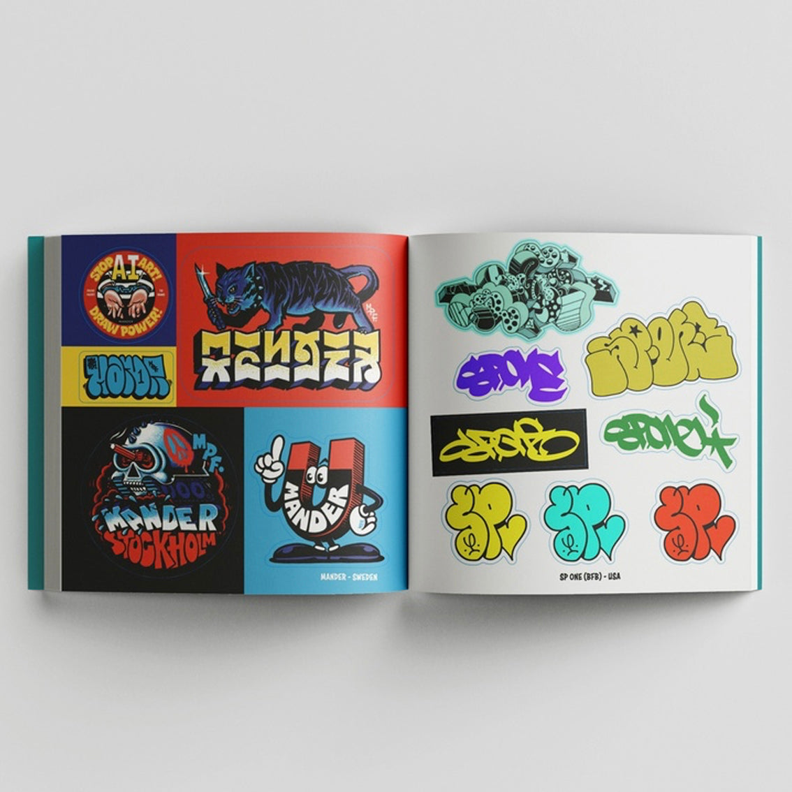 Dokument Press / The Graffiti Sticker Book