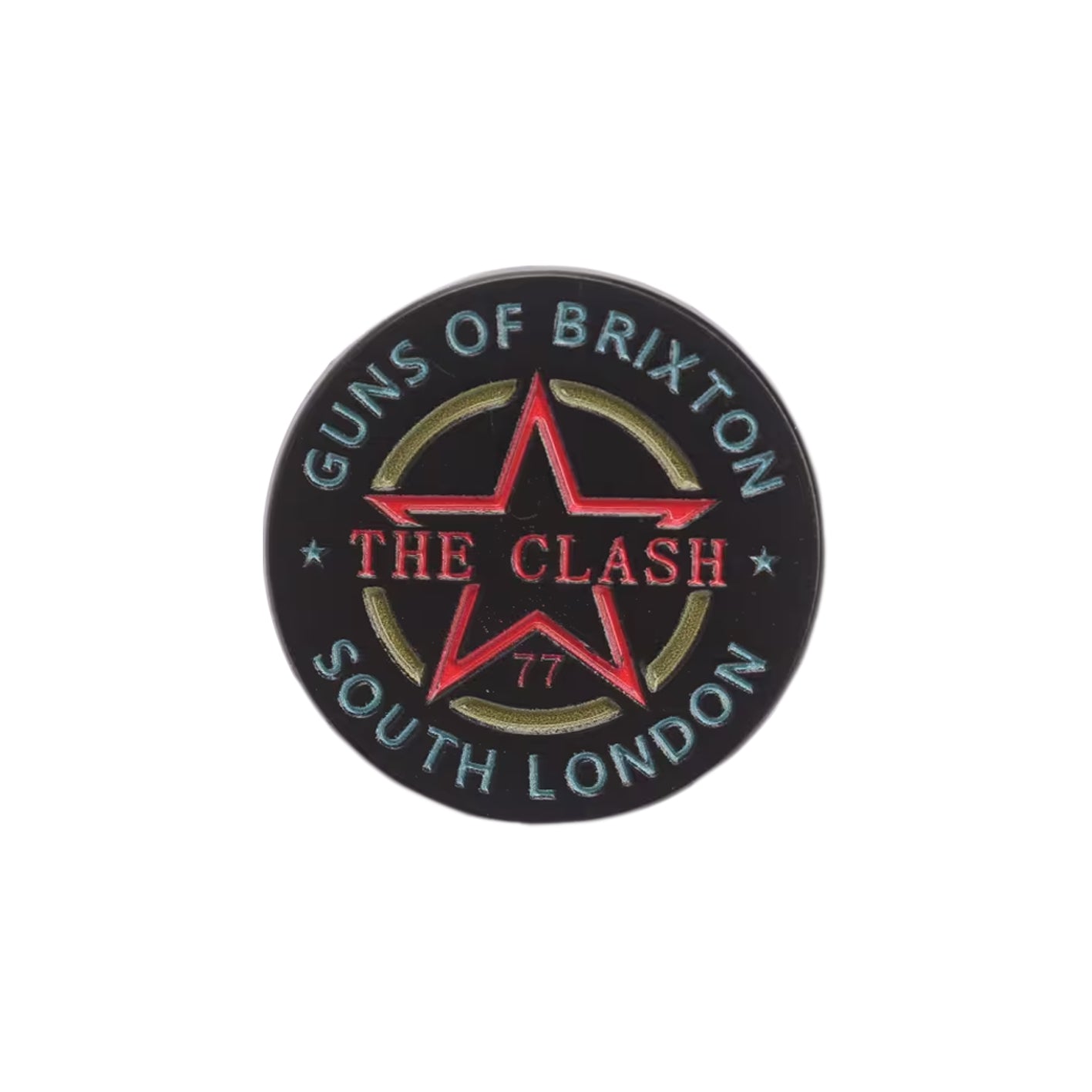 The Clash Guns of Brixton Enamel Pin
