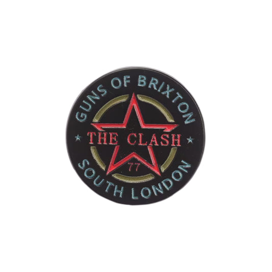 The Clash Guns of Brixton Enamel Pin