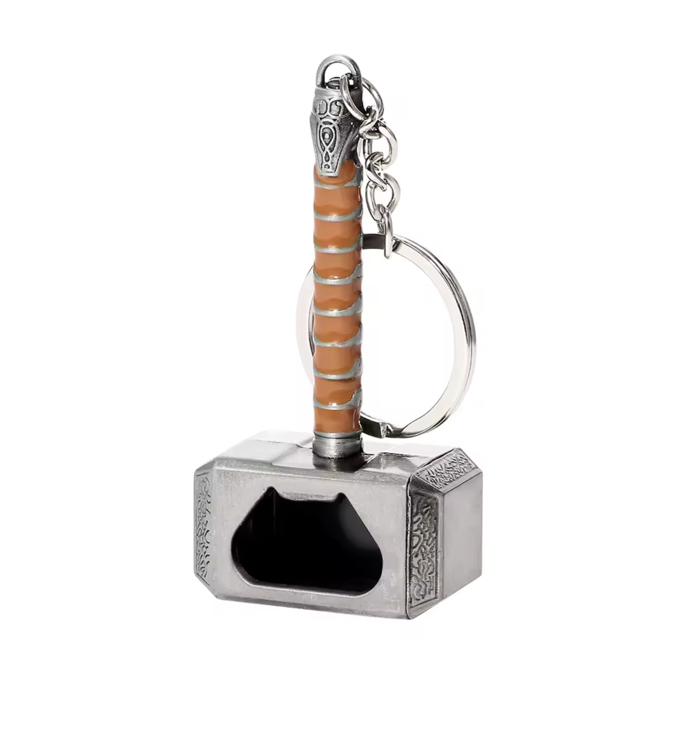 Thors Hammer Bottle Opener Keyring