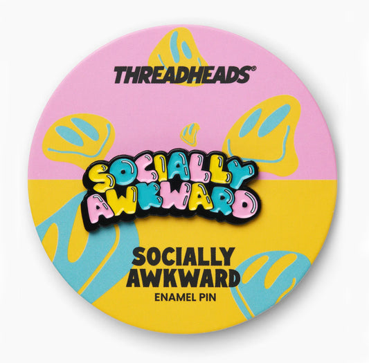 Threadheads / Socially Awkward Enamel Pin