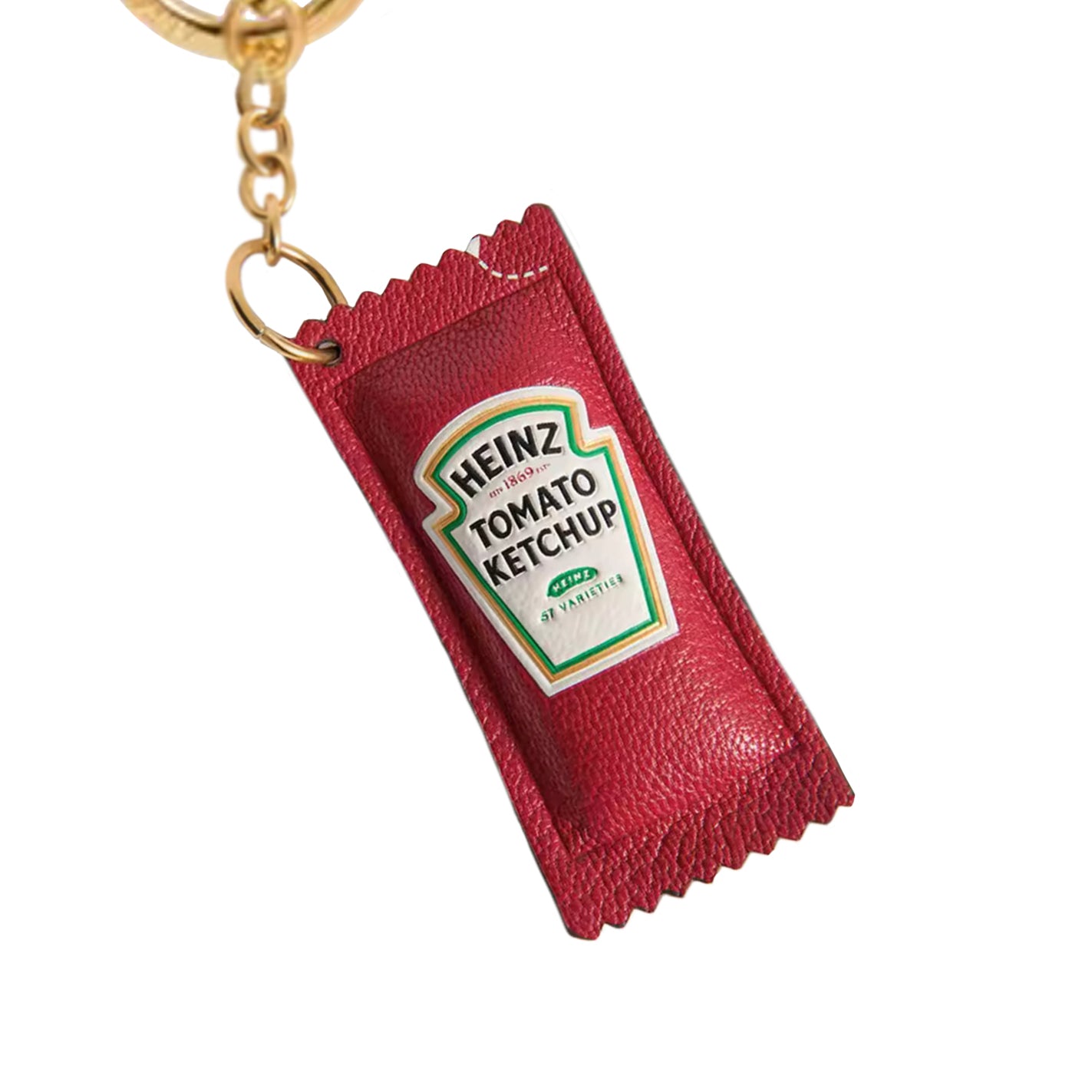 Tomato Sauce Sashay PU Leather Keyring