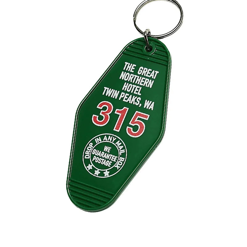 Twin Peaks Motel Keyring