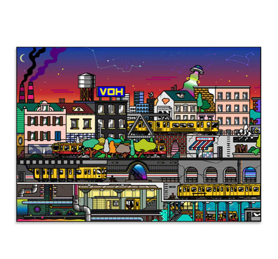 Vandals on Holidays / Run the City poster