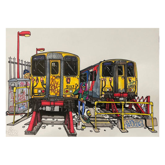 Vents137 / Farewell 455 A3 print