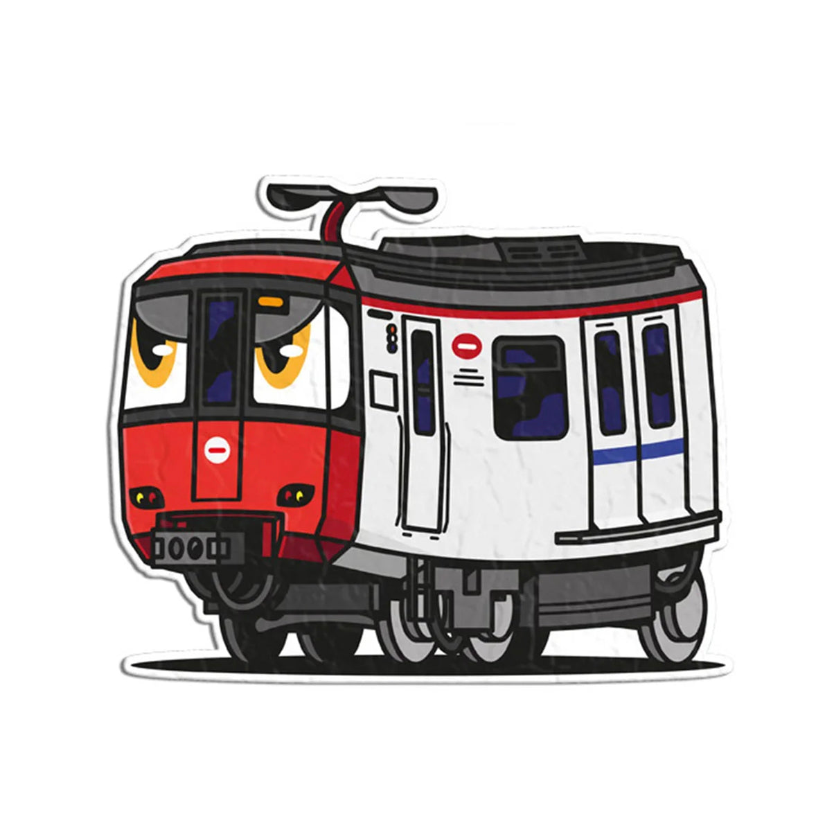 Vandals On Holidays / Barcelona Metro S2000 sticker