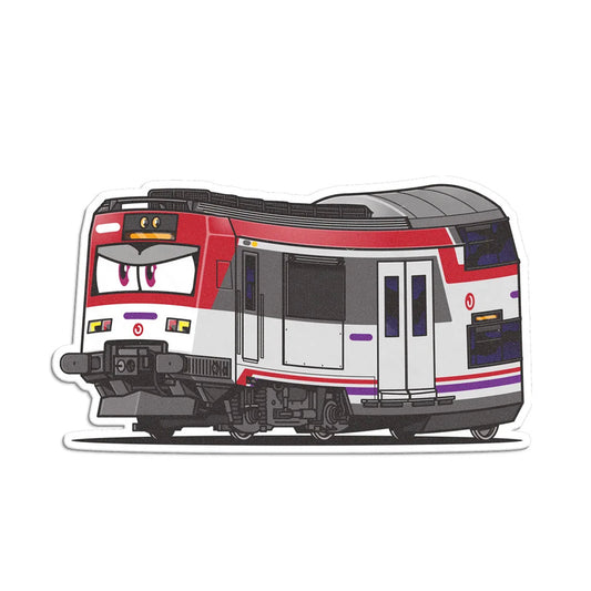 Vandals On Holidays / Cercanias s450 sticker