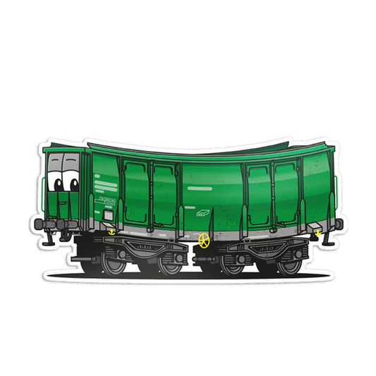 Vandals On Holidays / Ealos Freight Wagon sticker