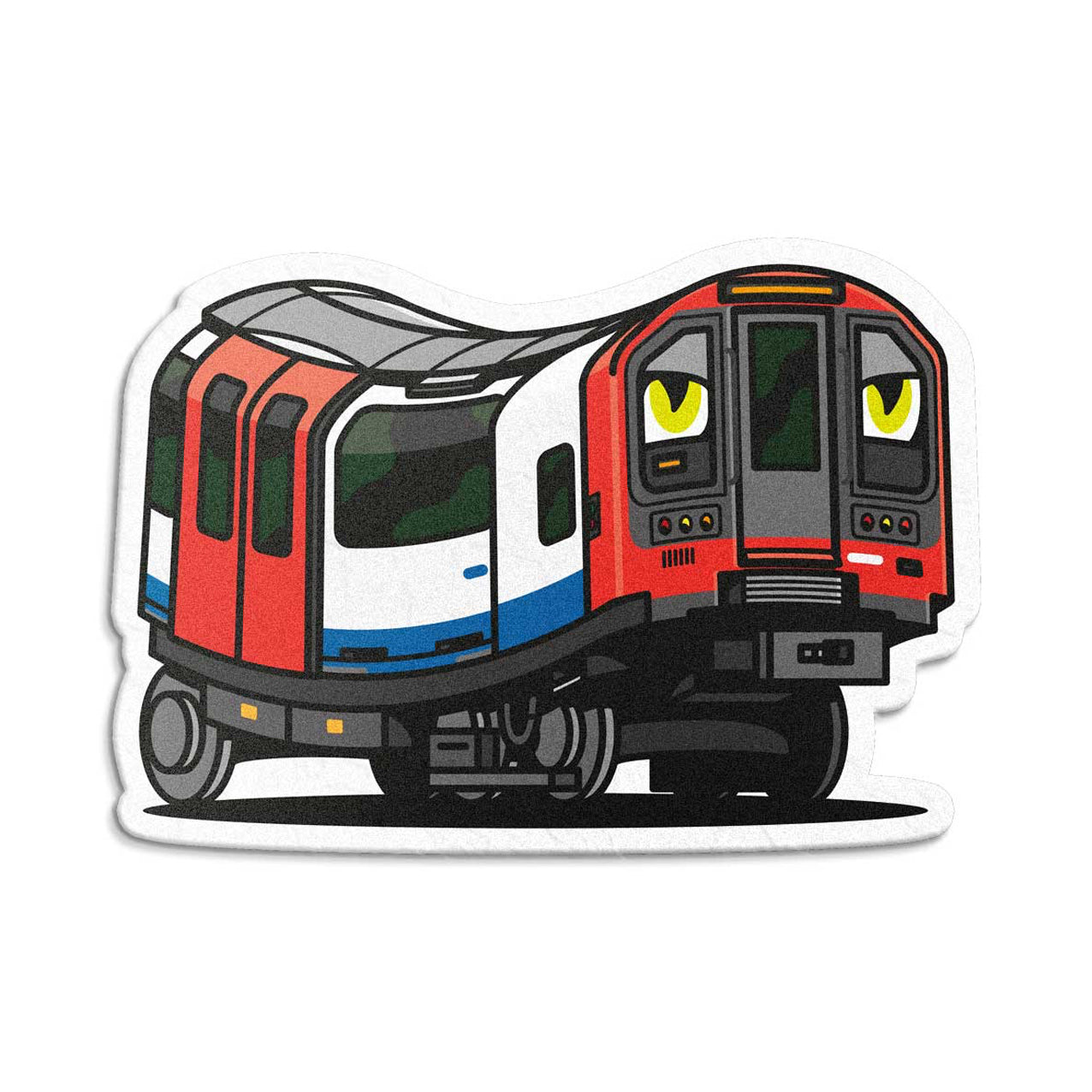 Vandals on Holidays / London Tube Magnet