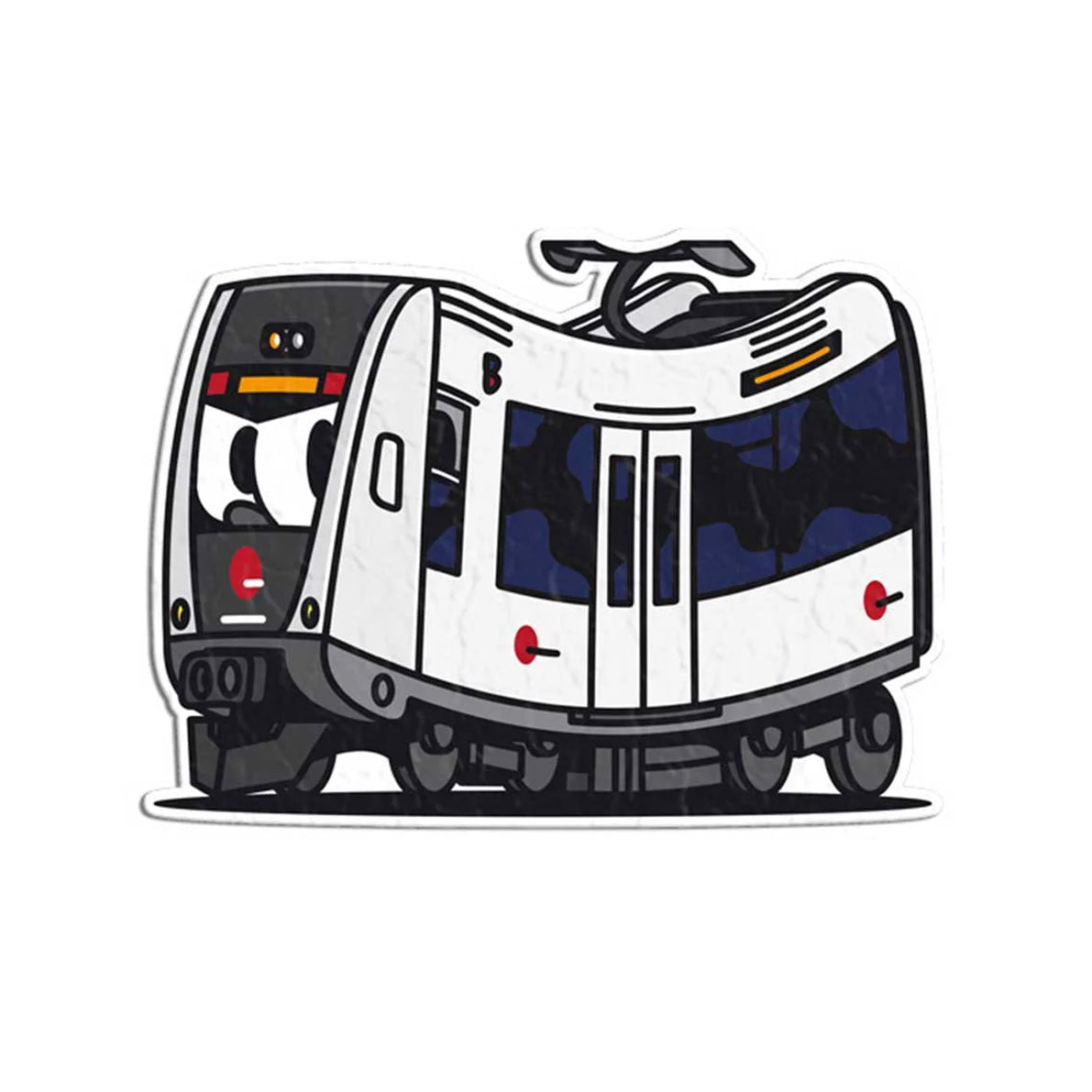 Vandals On Holidays / Metro Valencia sticker