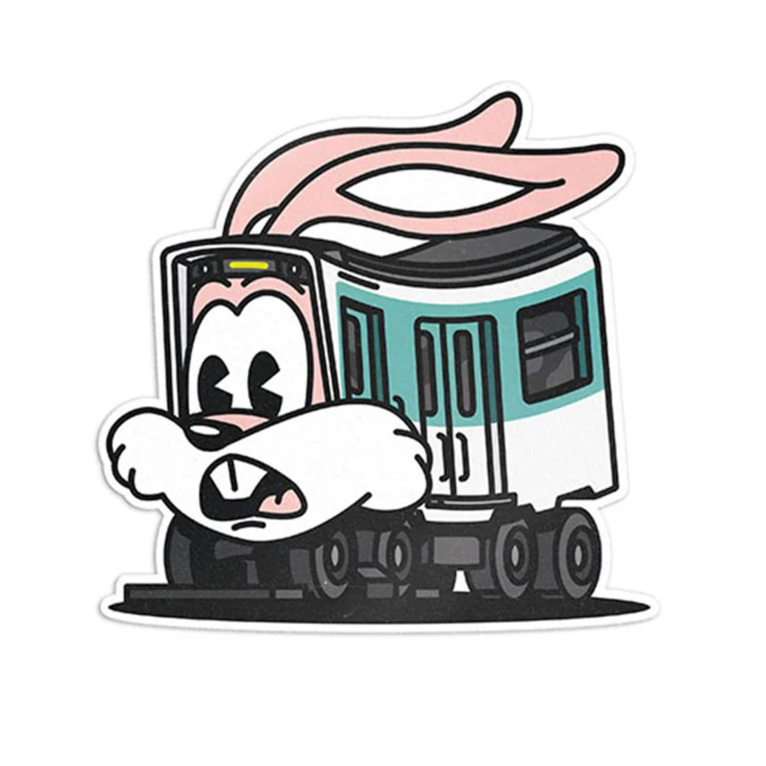 Vandals On Holidays / Paris Metro sticker – Raw Inc.Intl