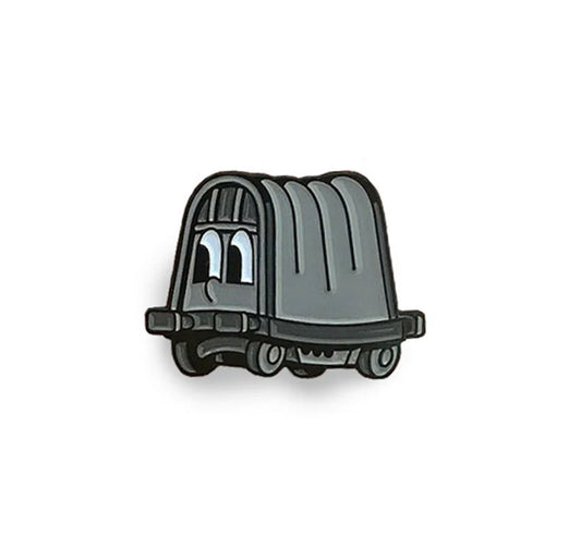 Vandals on Holidays / Shimms canvas Enamel Pin