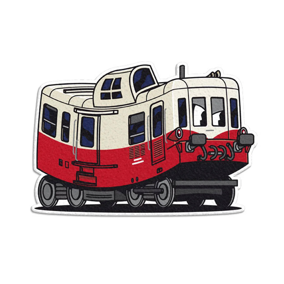 Vandals On Holidays / SNCF X3800 sticker