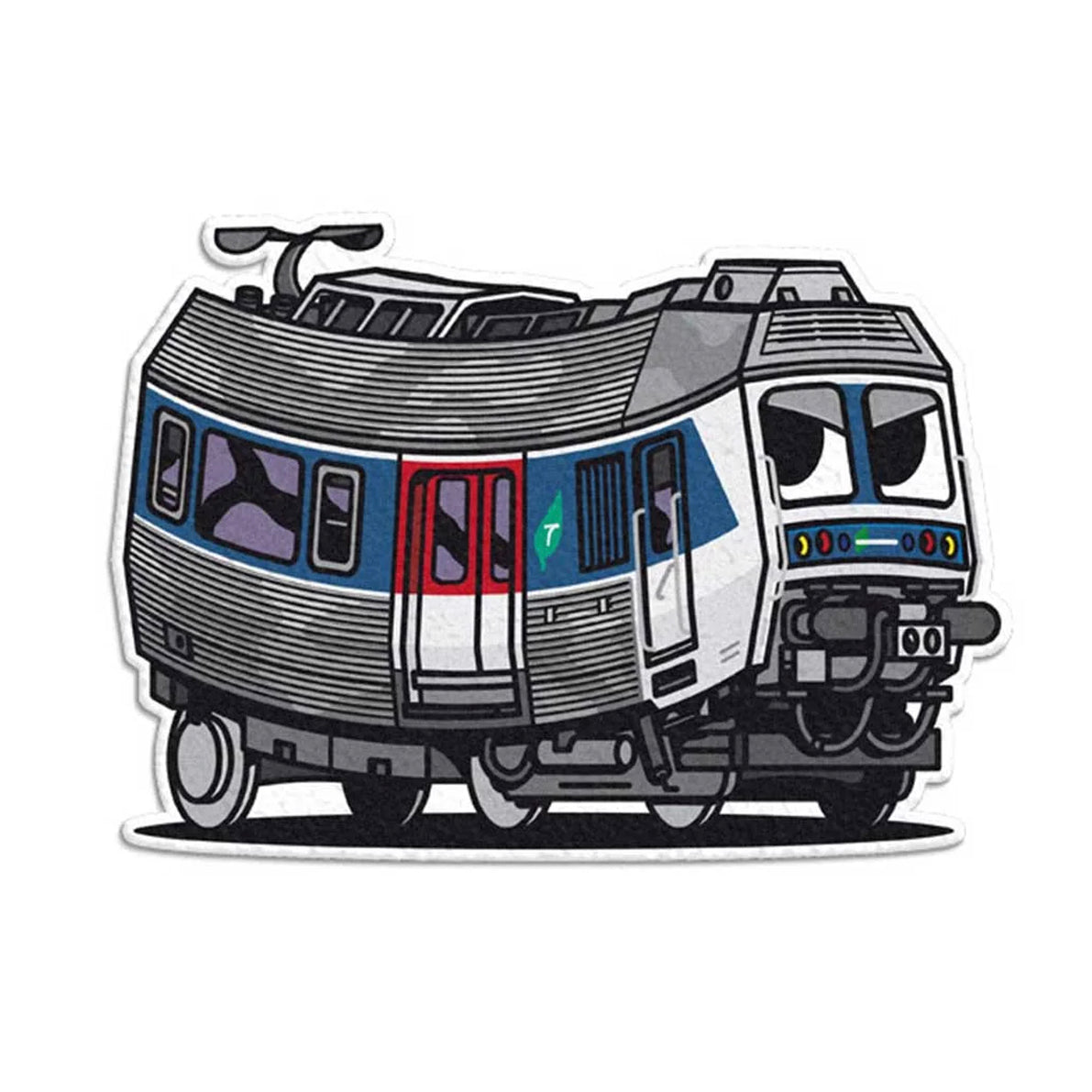 Vandals On Holidays / SNCF Z6400 sticker