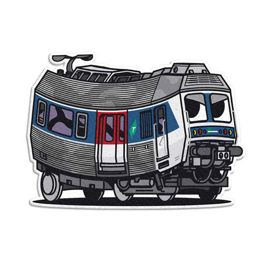 Vandals On Holidays / SNCF Z6400 sticker