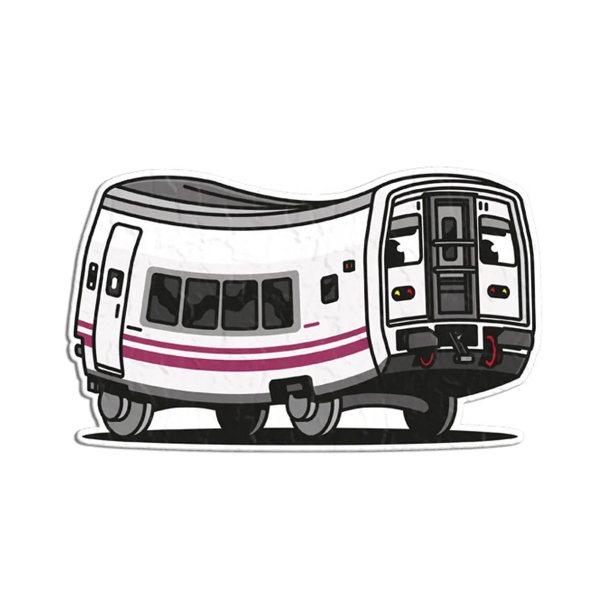 Vandals On Holidays / Talgo Coach sticker