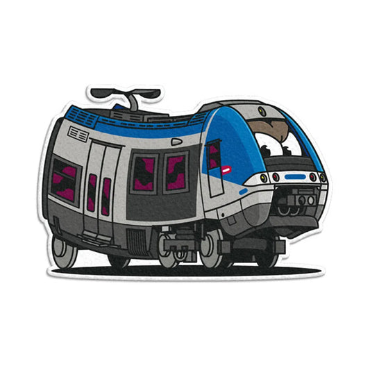 Vandals On Holidays / TER Bombardier sticker