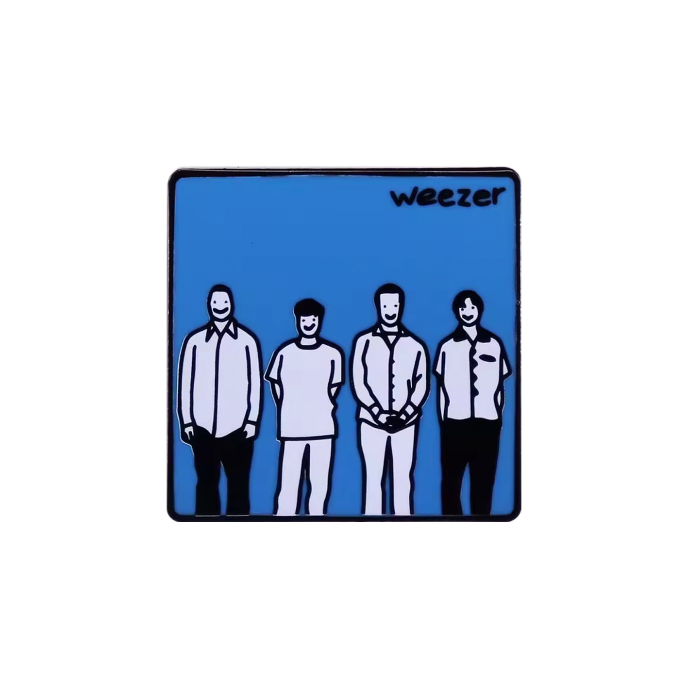 Weezer Band Enamel Pin