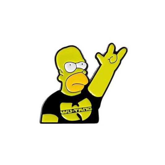 Wu-Tang Homer Enamel Pin