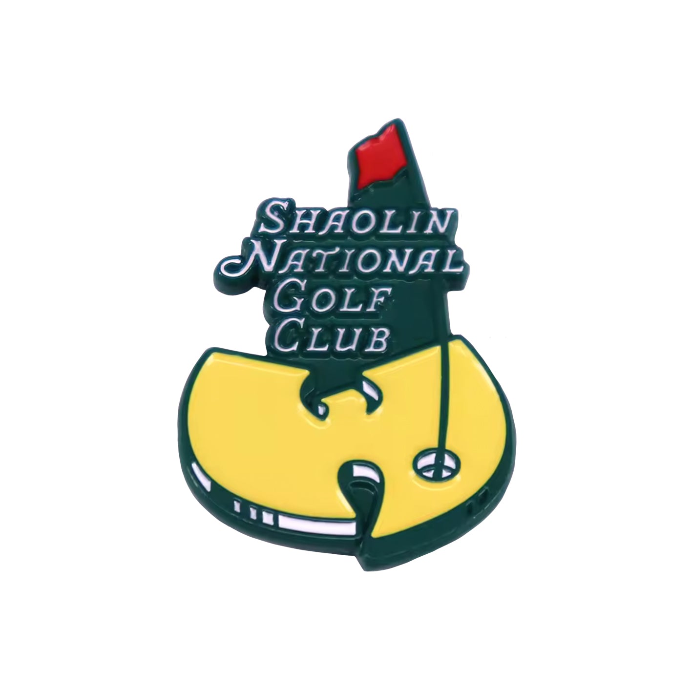 Wu-Tang Shaolin National Golf Club Enamel Pin