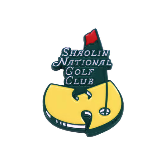 Wu-Tang Shaolin National Golf Club Enamel Pin