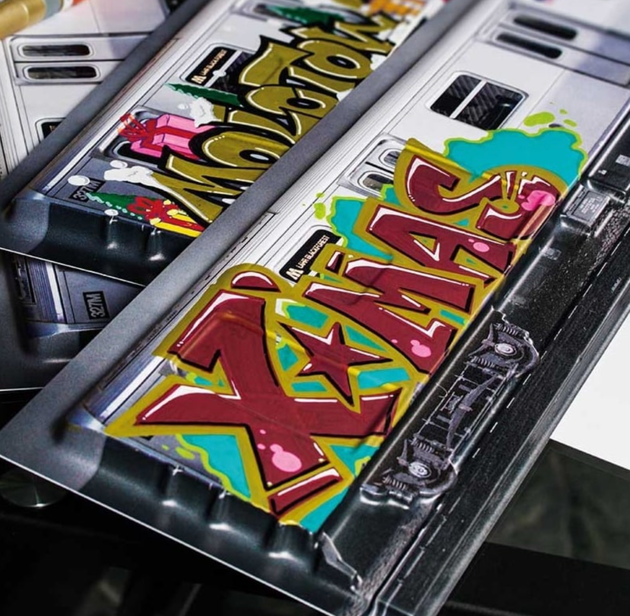 Molotow / 3D NYC Train Poster