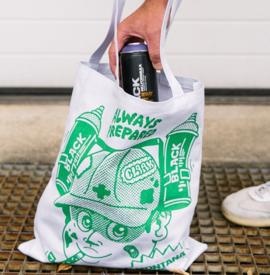 Montana Cans /  Always Prepared Tote bag by Cloakwork