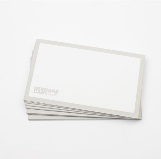 Montana Cans / White Eggshell Stickers