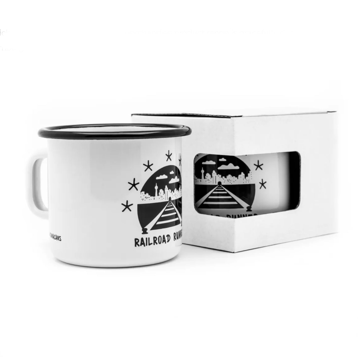 Montana / Rail Runner Enamel Mug