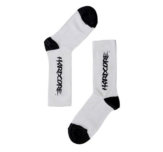 MTN / Hardcore white socks